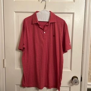 EUC Peter Millar Hairline Stripey Golf Polo Shirt size Large